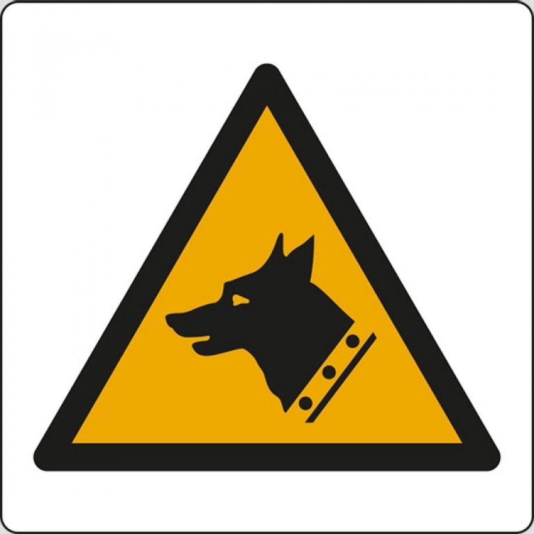 Pericolo cane da guardia