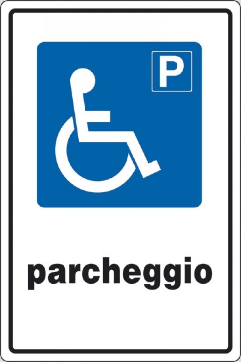Parcheggio riservato a portatori di handicap