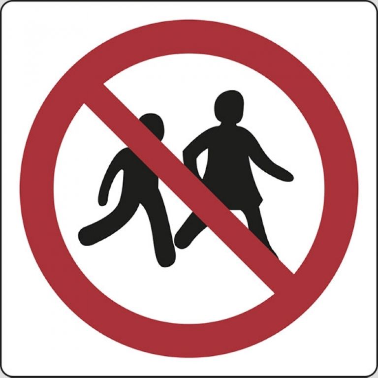 Proibiti i bambini